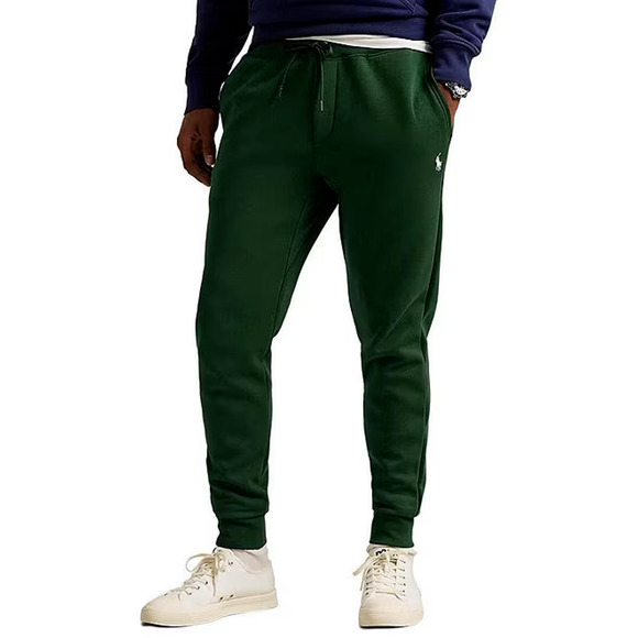 NWT Polo Ralph Lauren Men's Double‎ Knit Fleece Jogger Sweatpants GREEN